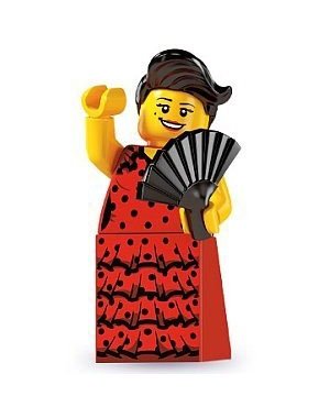 Lego Minifigures Series 6 - Flamenco Dancer