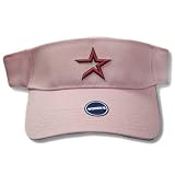VISOR HAT MLB HOUSTON ASTROS PINK COTTON WOMEN GIRL NEW