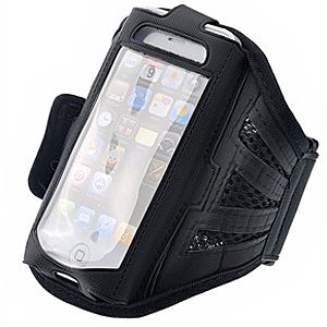 iPhone 5 Strong ArmBand Case Cover For SPORTS GYM BIKE CYCLE JOGGING, Tie Phone With Your Arm - by KING OF FLASH