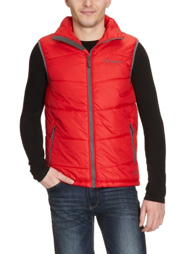Columbia Herren Weste Shimmer Me Timbers, intense red, S Preisvergleich