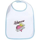 CafePress Lebanese Princess Bib - Standard Sky Blue by CafePress