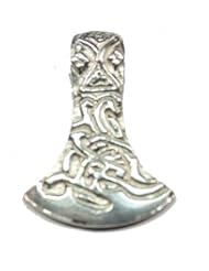 Sterling Silver Scandinavian Norse Odins Axe Pendant