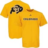 adidas Colorado Buffaloes Gold Prime Time T-shirt at adidas