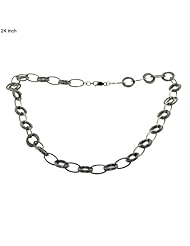24Inch Sterling Silver Chain Necklace Fashion Jewelry