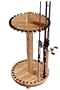 Rush Creek Log Cabin Style Spinning Rod Rack