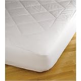 Gaiam Wool Fleece Mattress Pad With 100% Organic Cotton Base (Twin, Full, Queen, King) 250-Thread Count