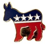 Democrat Lapel Pin