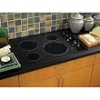 GE : JP346BMBB 30in Smoothtop Electric Cooktop - Black