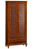 Review Home Decorators Collection  / Savannah Bookcase With Door Six-shelf Walnut