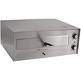 Wisco 560E Counter Top Commercial Pizza Oven,  23.5" x 17.5" x 10.2", Silver