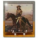 Buffalo Bill Cody - 6x6 Desk Clock