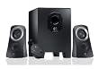 Logitech Speaker System Z313 Haut-parleurs 2.0 Subwoofer Bo�tier de commande 25 watts Noir
