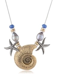 Lucky Brand Sealife Charm Necklace, 23"