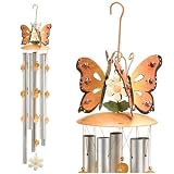 Windchime Butterfly Musical Extra Large Wind Chimes by Regal Gift