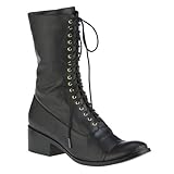 Dolce Vita for Target Black Vita Lace Up Boot - 8.5