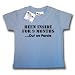 Dirty Fingers  Been Inside for 9 months...  Baby & Toddler T-shirt 0-6 months, Blue
