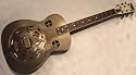 Amistar style 'O' Crossroads Resonator with pickup
