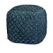 New IMAX Aubra Square Fabric Pouffe Ottoman High Quality Modern Design Beautiful Reasonable Price
