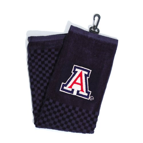 NCAA Arizona Embroidered Team Golf Towel