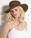 Apparel : Nine West Packable Straw Floppy Hat