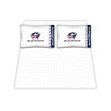 NHL Columbus Blue Jackets Micro Fiber Sheet Set (Full)