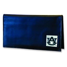 Buy Auburn University Leather Checkbook Cover Wallet