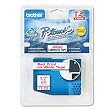 TZ Cartridge for P-touch Labelmaker, 1/2w, Red on White