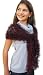 Handmade Lightweight Fashion Scarf - Festive Winery (Teens/Girls Large/100% Knitted By Hand)