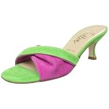 Butter Women's Sepia Kitten-Heel Twist Sandal - Womens Shoes