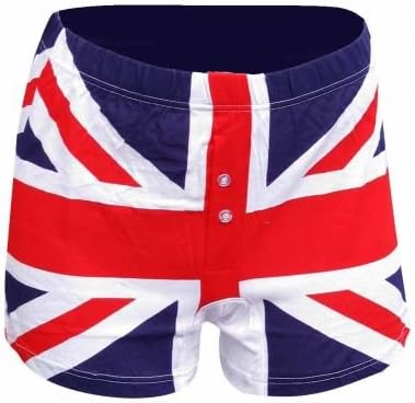 Mens Union Jack Boxer Shorts