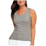 Hanes Silver for Her - Ladies Wide-Strap Tank Top (SL14)