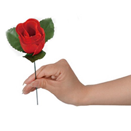 Stage Property Performance Show Magic Trick Fire To Red Rose Flower Lover's Gift