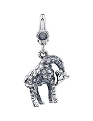 Sterling Silver Giraffe Charm Dangle Size 18mm x 14mm