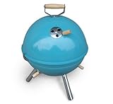 Mini Grill Kugelgrill blau