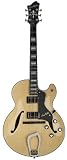 Hagstrom HJ600 Electric Jazz Guitar (Natural)
