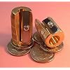 Solid Brass Single Hole Pencil Sharpener