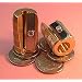 Solid Brass Single Hole Pencil Sharpener