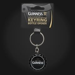 Guinness Flip Down Bottle Opener Keyring