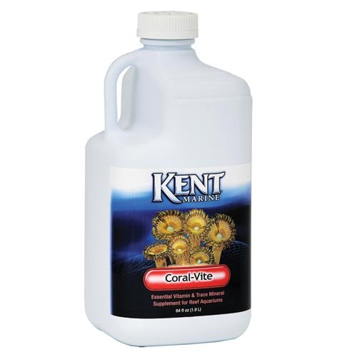 Kent Marine AKMCV64 Coral Vite for Aquarium, 64-Ounce