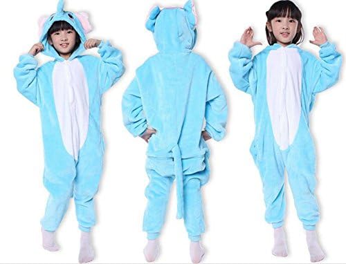 Tinswear Kids Baby One Piece Cute Pajamas for Boys Girls 85cm Blue