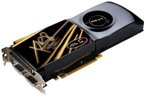 PNY XLR8 GeForce 9800GTX Overclock 512MB 256 bit DDR3 PCI Express 2.0 3 Way-SLi Supported Dual-link HDCP Capable Video Card (VCG98GTXXPB-OC)