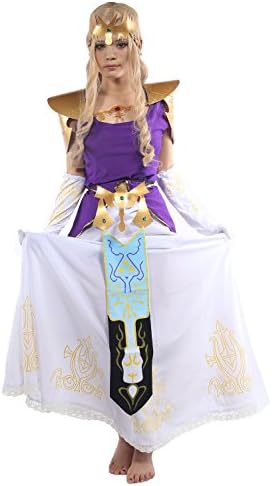 Fancy Princess Cosplay Dress Skirt Outfit Suit for Women Halloween Costume XL