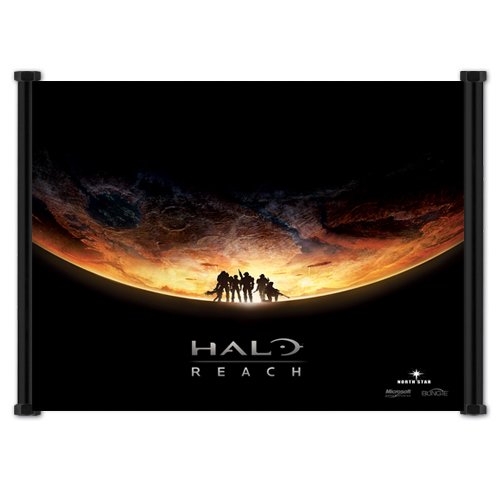 Halo Reach Videogame Fabric Wall Scroll Poster (26