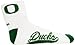 NCAA Oregon Ducks Men's Heel Toe Quarter Socks, White/Green