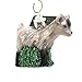Old World Christmas Pygmy Goat Glass Blown Ornament for Christmas Tree, Handcrafted Holiday Decoration, Farm Animal Collection