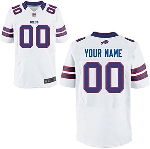 AKAEP Buffalo Bills Custom Elite-White Jersey Man Size 56