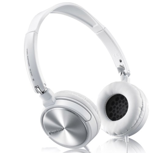 Pioneer MJシリーズ 密閉型ヘッドホン White SE-MJ541-W