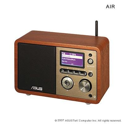 Internet Radio Wood Finish