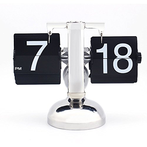 Sourcingbay home desk digital auto flip down clock - internal gea…