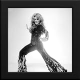 Ann-Margret Custom Framed 12x12 B&W Photo